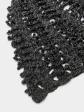 Gorro Macramé Con Cuentas