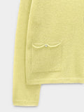 Jersey Mezcla De Lana Con Bolsillos