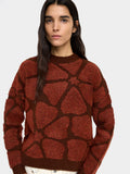 Jersey De Punto Jacquard