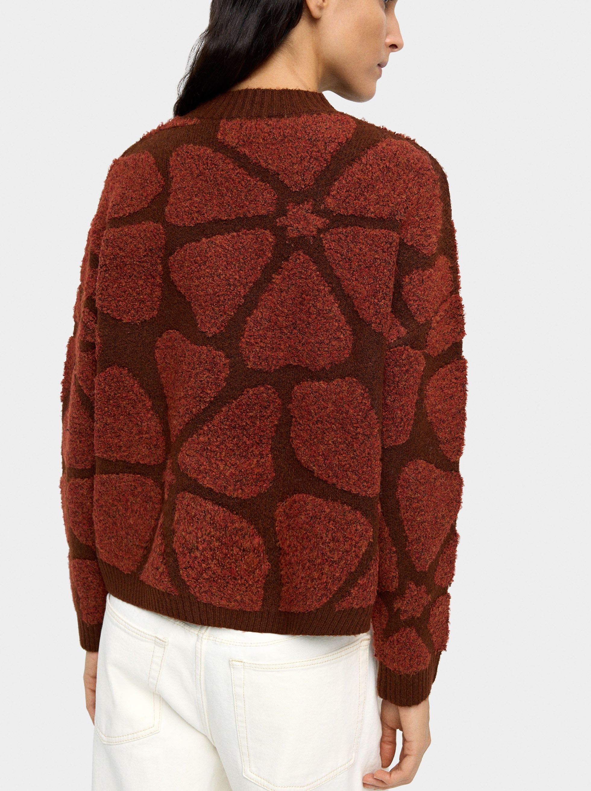 Jersey De Punto Jacquard