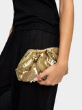 Bolso De Fiesta Con Abalorios Y Lentejuelas
