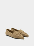 Mocasines De Piel Con Flecos