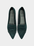 Mocasines De Piel Con Flecos