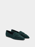 Mocasines De Piel Con Flecos