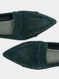 Mocasines De Piel Con Flecos