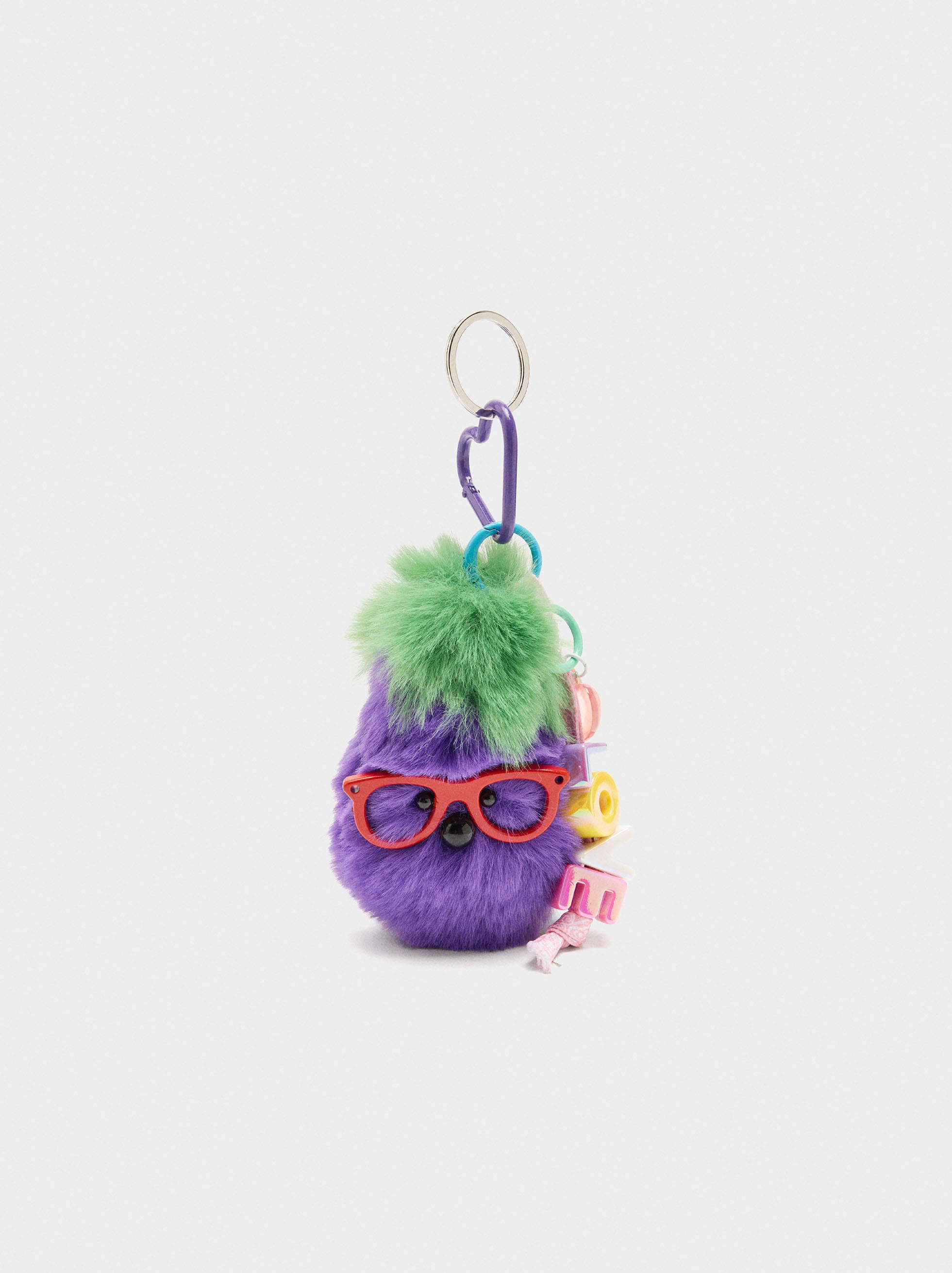 Llavero Charm Pompom Love