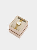 Reloj Cuadrado Con Pulsera De Acero Inoxidable