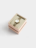 Reloj De Malla Metálica De Acero Inoxidable