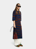 Vestido De Punto Jacquard