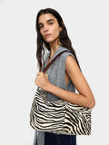 Bolso De Hombro De Piel