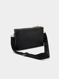 Bolso Bandolera Doble Con Textura