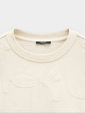 Sudadera Con Lazos Bordados