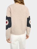 Jersey De Punto Con Flores