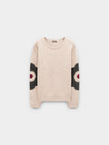 Jersey De Punto Con Flores