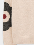 Jersey De Punto Con Flores