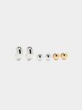 Set De Pendientes Bicolor