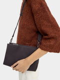 Bolso De Hombro Con Textura Suave