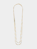 Collar Largo Bicolor Segmentado