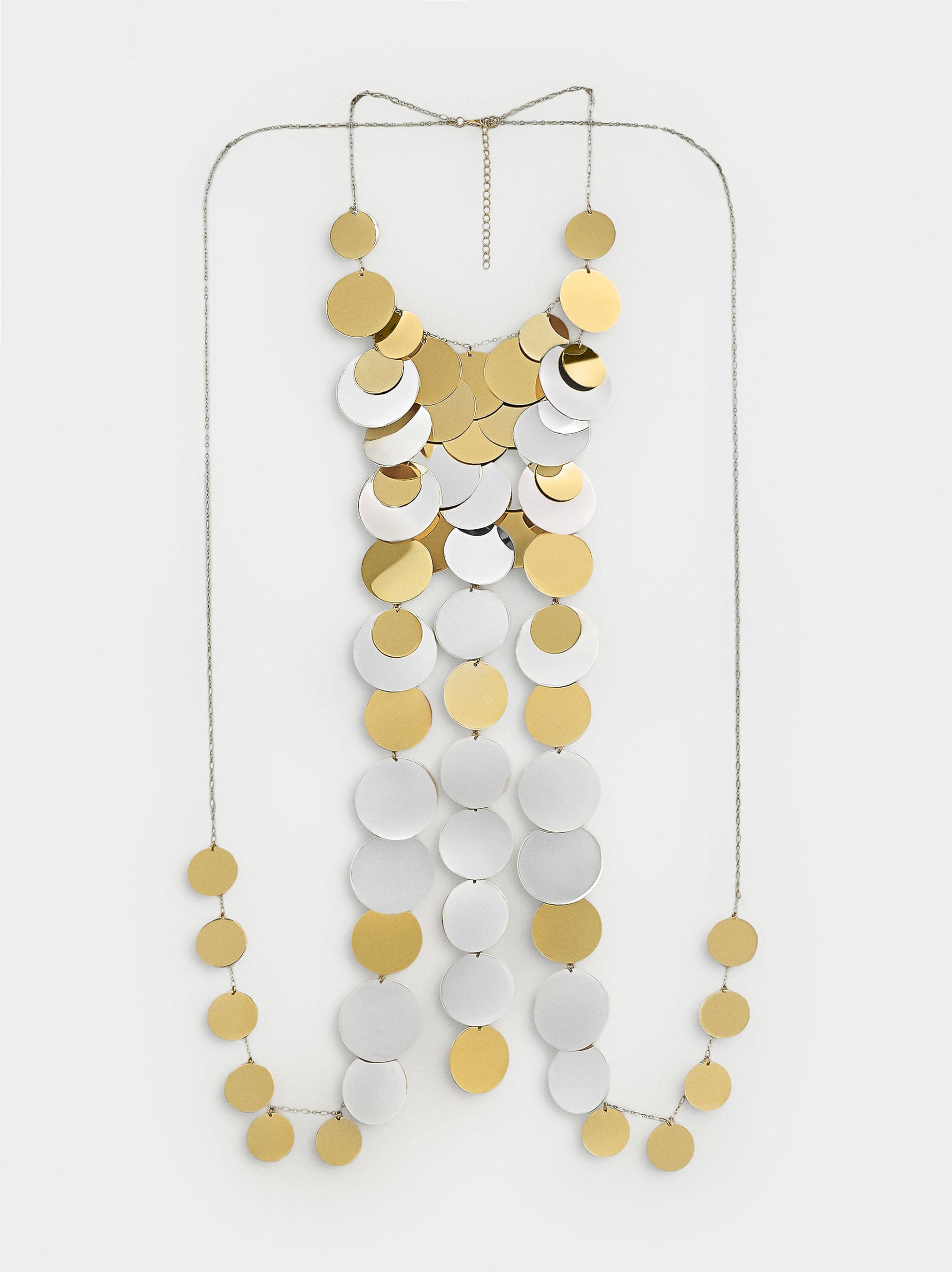 Body Chain Con Multicículos Bicolor