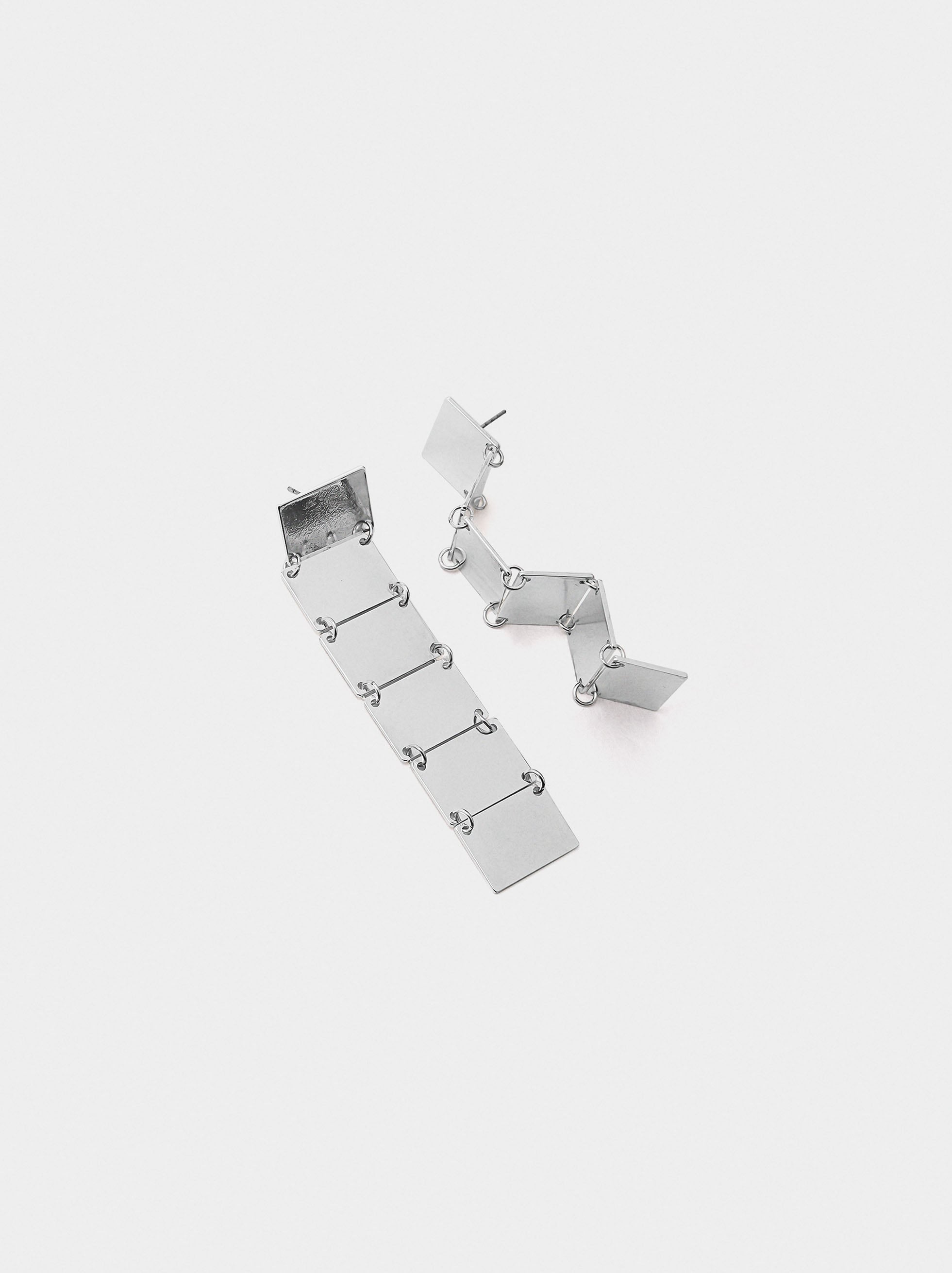 Pendientes Largos Rectángulos