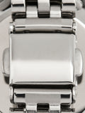 Reloj Redondo Con Pulsera De Acero Inoxidable