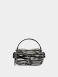 Bolso Bandolera Con Estampado Animal