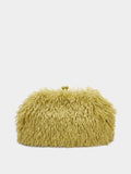 Bolso Efecto Pelo Con Asa De Cadena