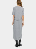 Vestido Midi De Punto Con Tira
