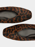 Bailarinas De Piel Estampado Animal