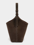 Bolso Bombonera De Ante Bolsa Interior