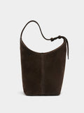 Bolso Bombonera De Ante Bolsa Interior
