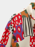 Sudadera Estampada Con Cremallera