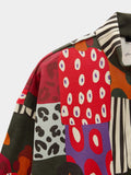 Sudadera Estampada Con Cremallera
