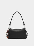 Bolso Bandolera De Nylon Con Colgante