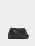 Bolso De Hombro Con Textura Suave