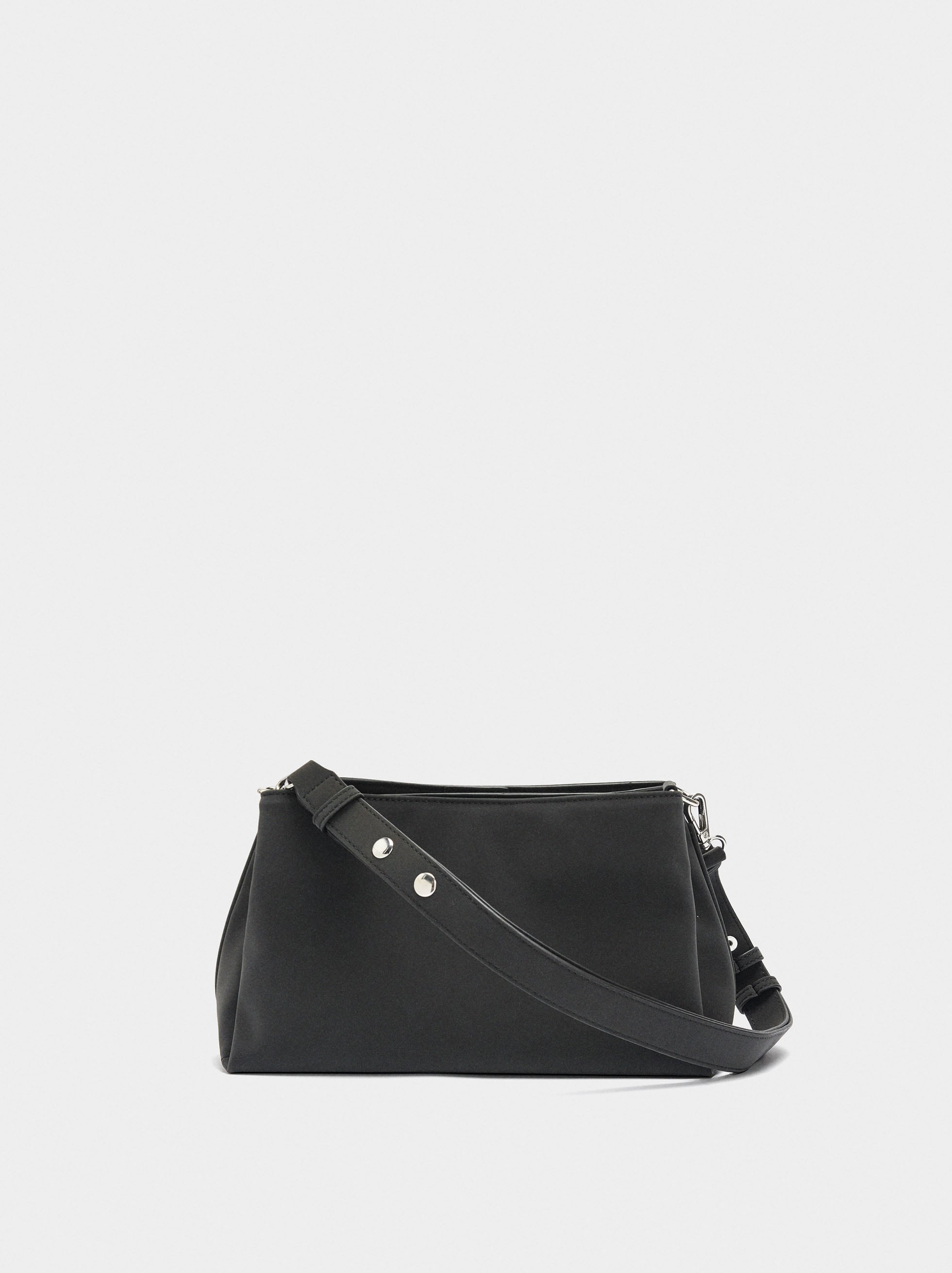 Bolso De Hombro Con Textura Suave