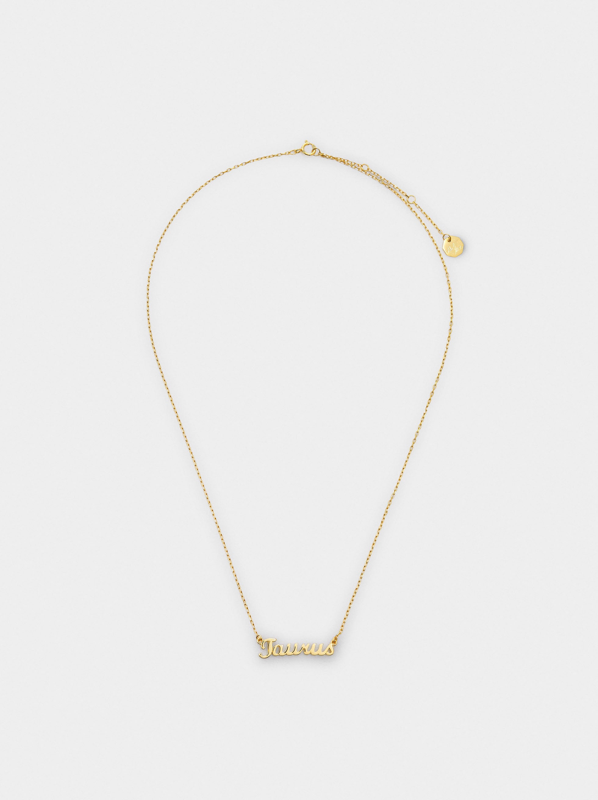 Collar Signo Del Zodíaco Tauro - Plata De Ley 925