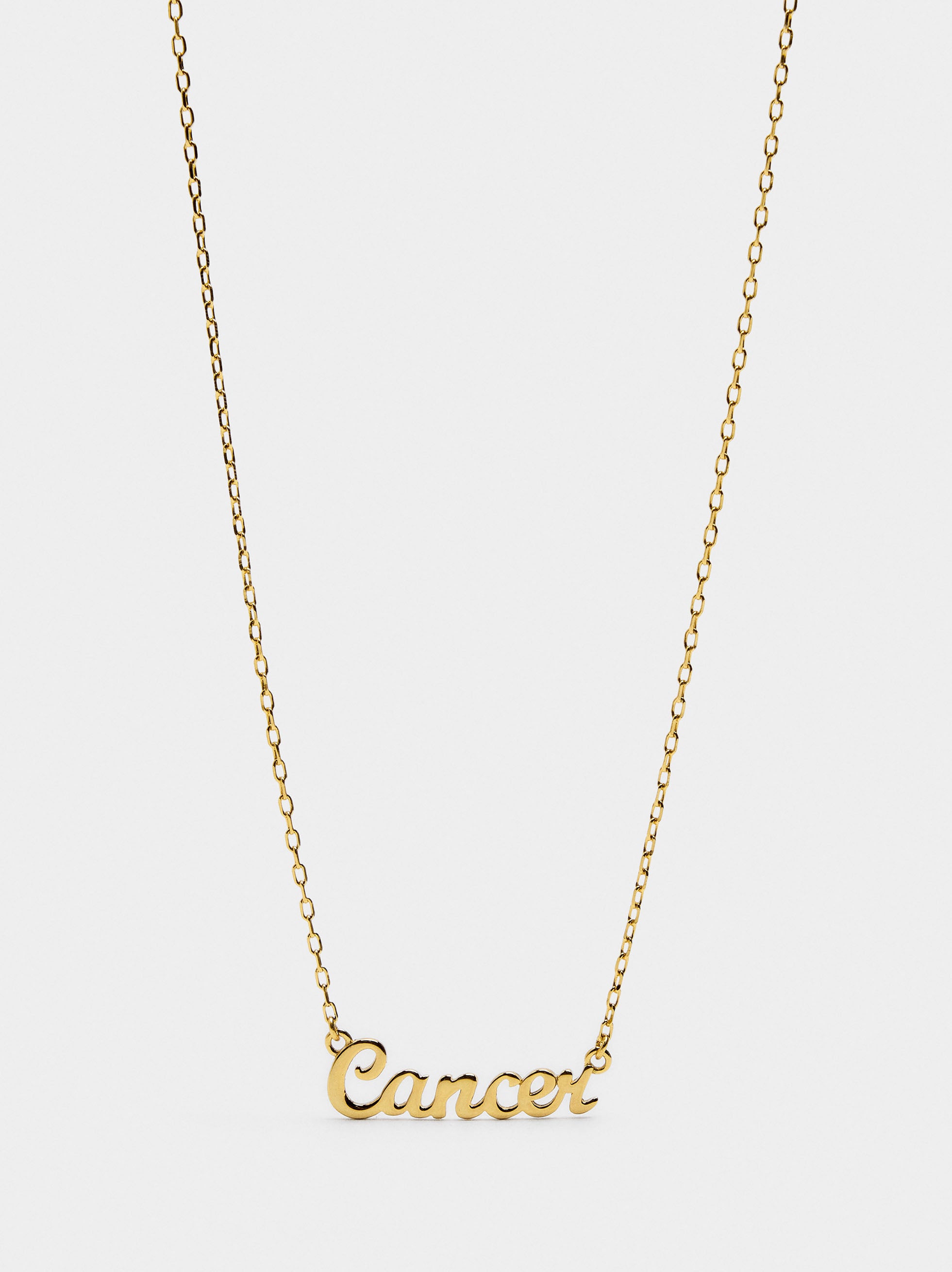 Collar Signo Del Zodíaco Cáncer - Plata De Ley 925