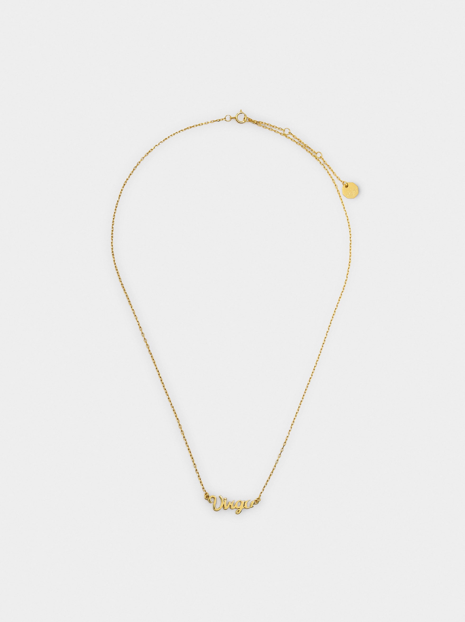 Collar Signo Del Zodiaco Virgo - Plata De Ley 925