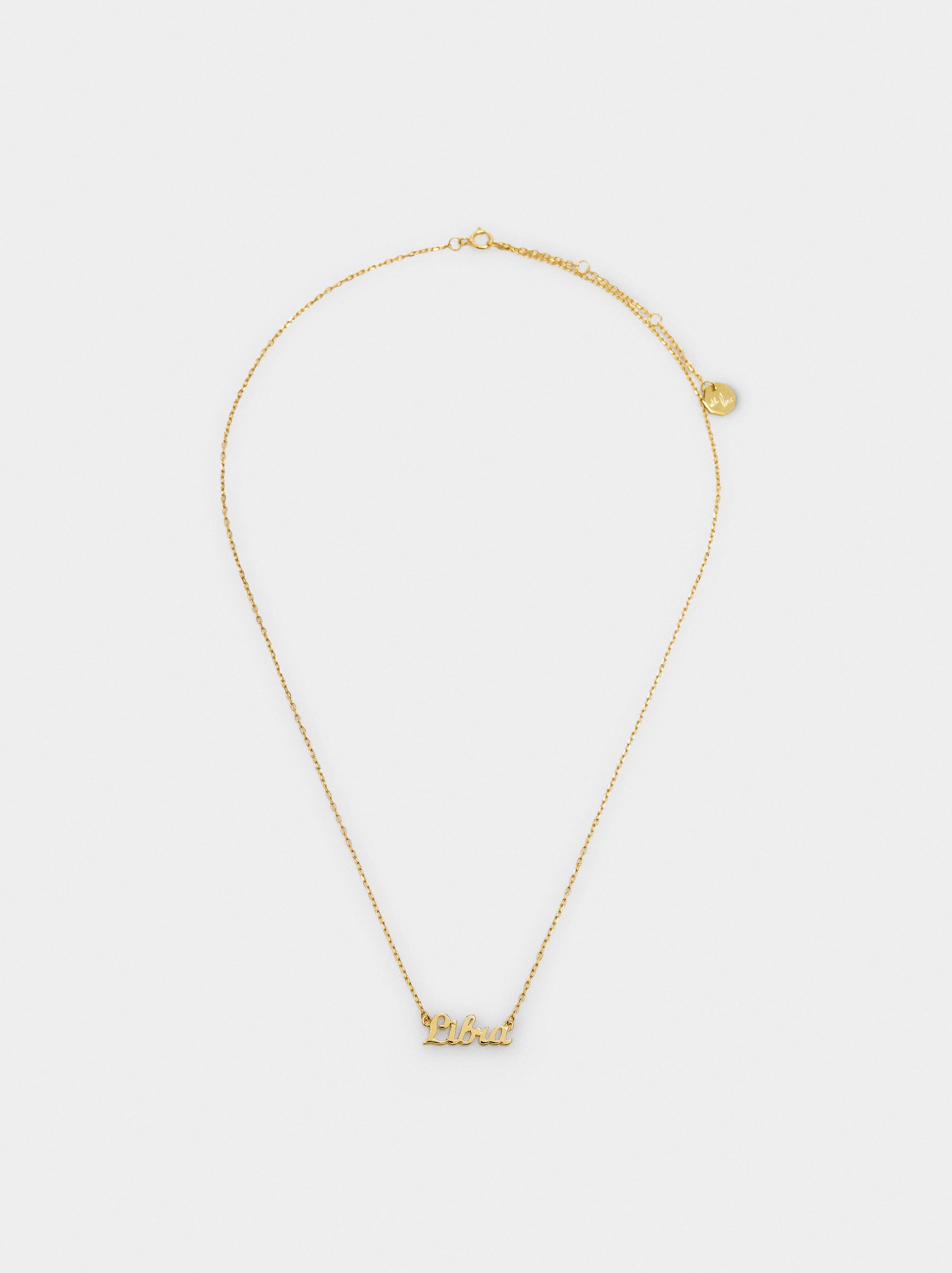 Collar Signo Del Zodíaco Libra - Plata De Ley 925