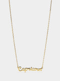 Collar Signo Del Zodíaco Capricornio - Plata De Ley 925