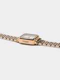 Reloj Cuadrado Con Pulsera De Acero Inoxidable