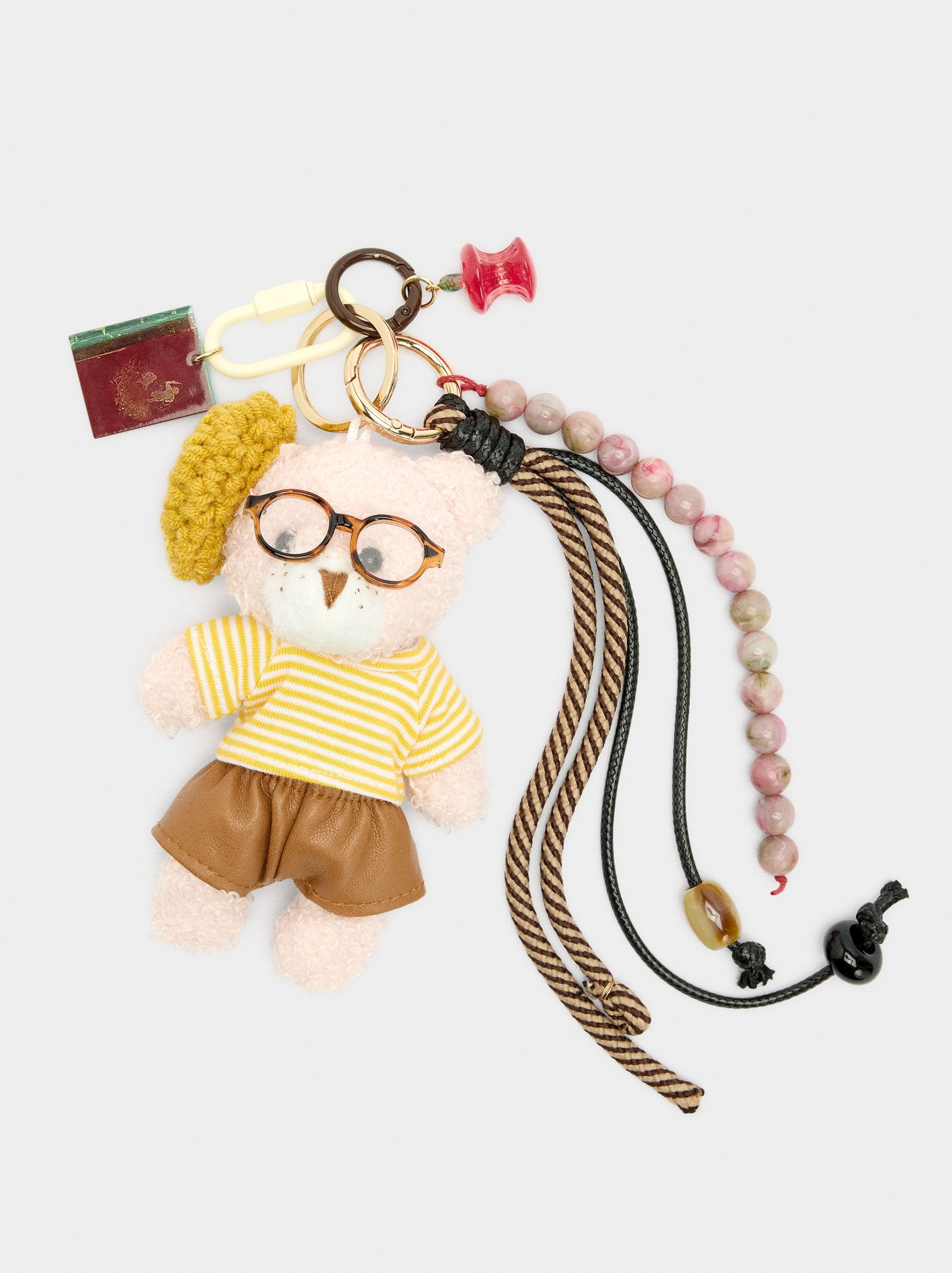 Llavero Charm Intelectual - The Bear Collection