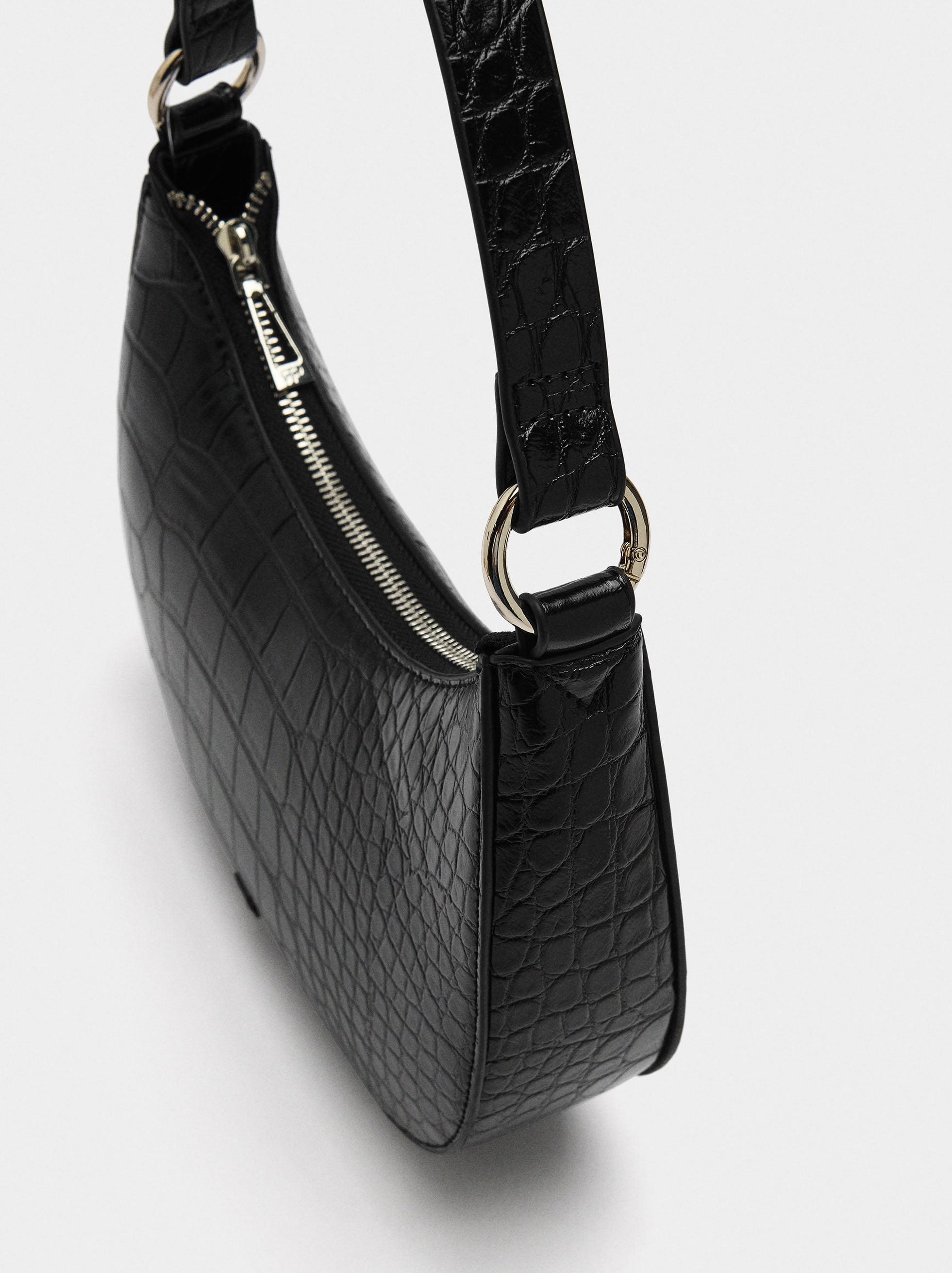 Bolso De Hombro Con Grabado Animal