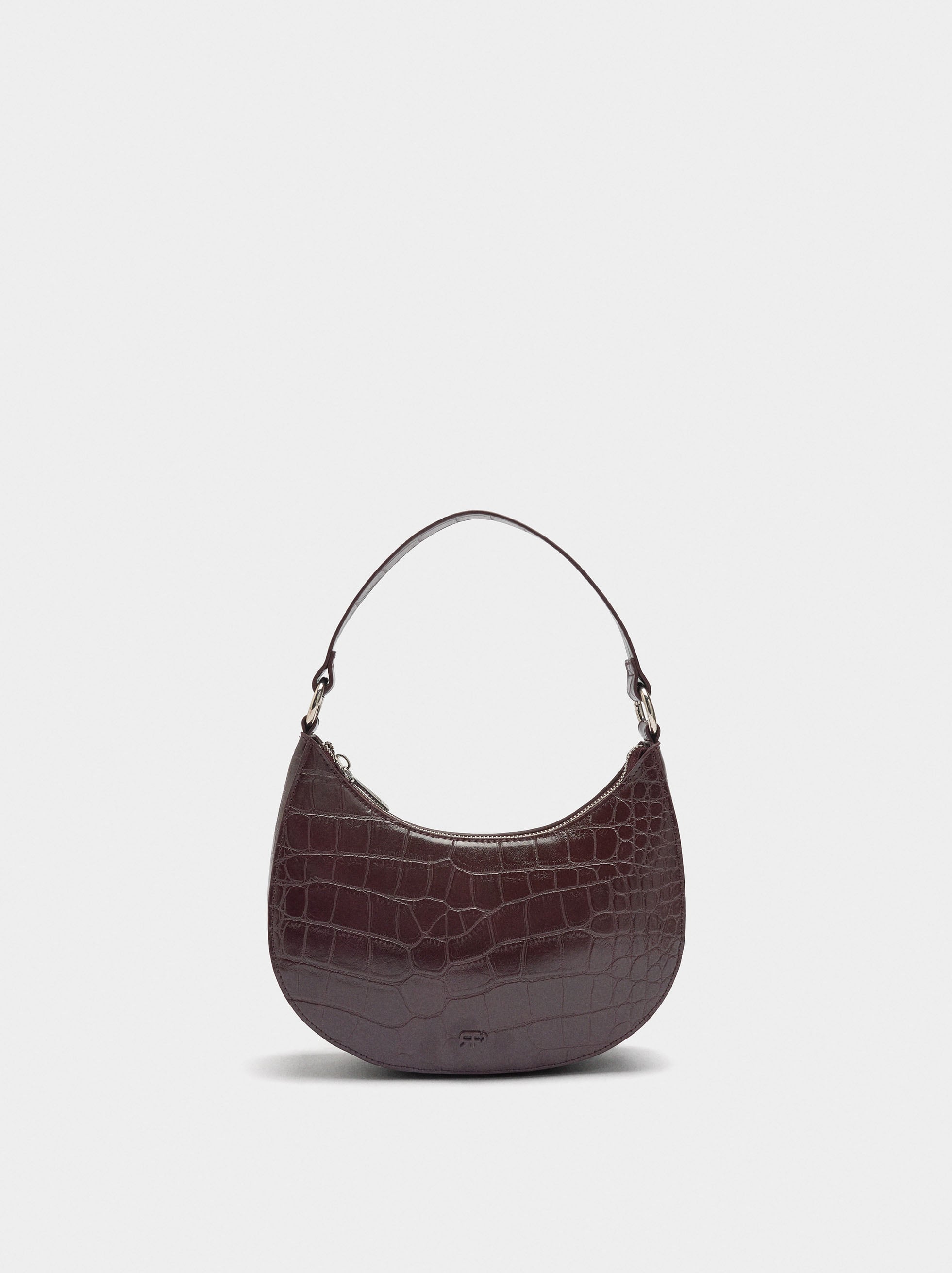 Bolso De Hombro Con Grabado Animal