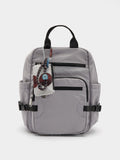 Mochila De Nylon Con Colgante
