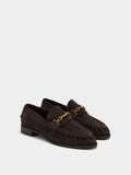 Mocasines De Piel Con Hebilla