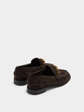 Mocasines De Piel Con Hebilla