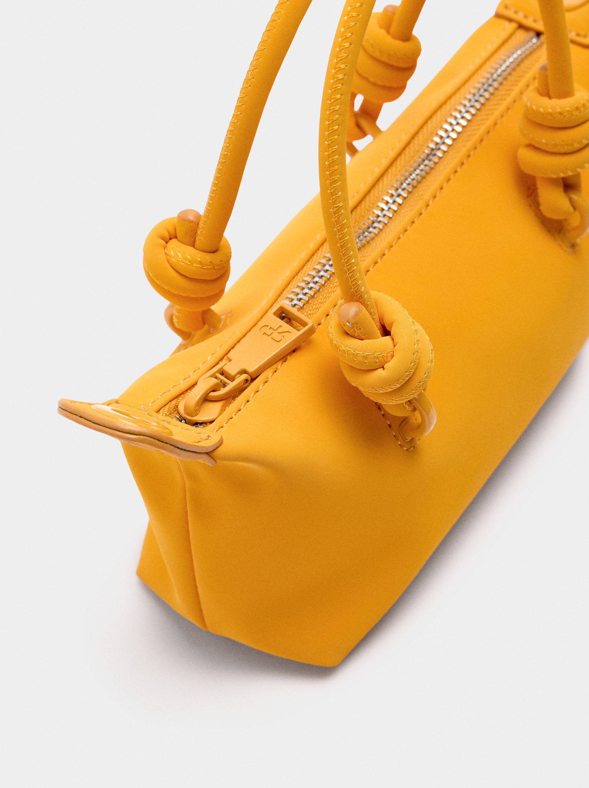 Bolso Tote De Textura Suave Xs