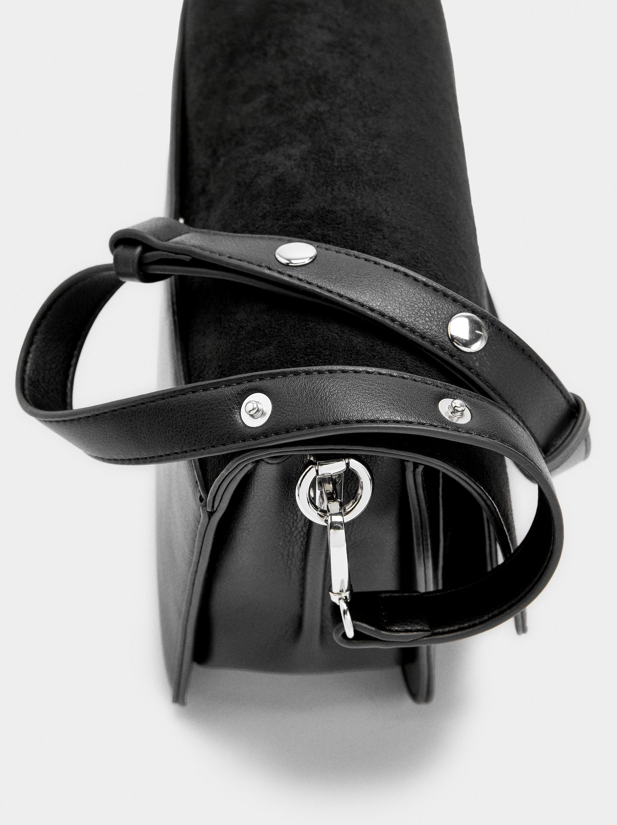 Bolso Bandolera Con Solapa